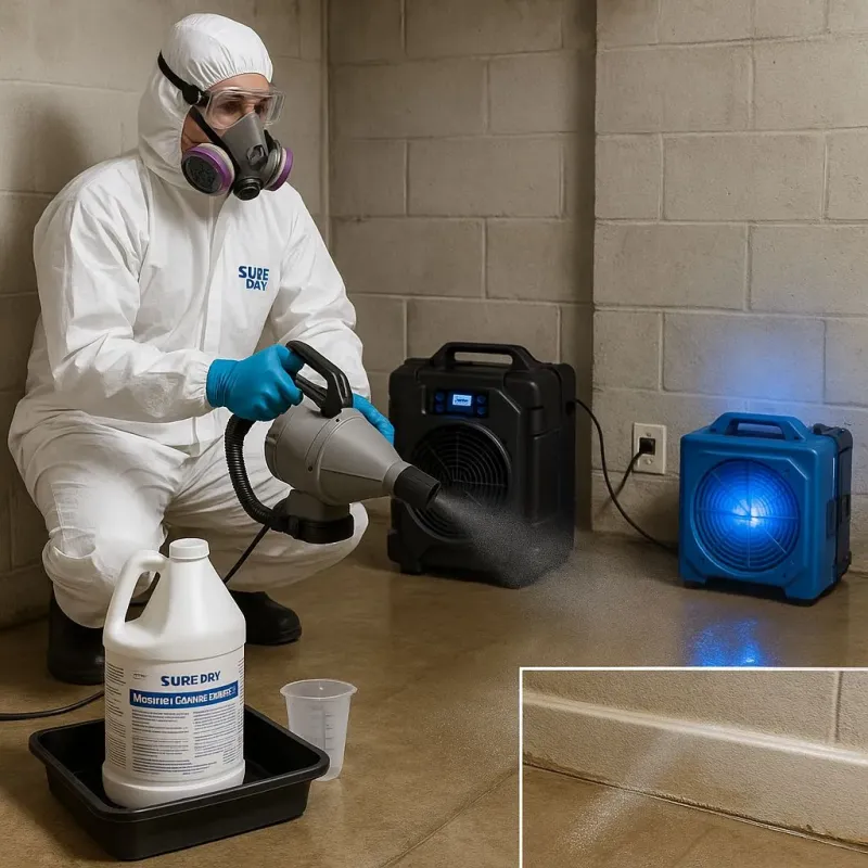 Sanitization and Odor Removal process in North Saint Paul, MN