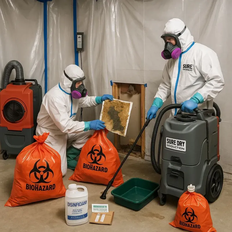 Contaminated Water Handling Protocols process in North Saint Paul, MN