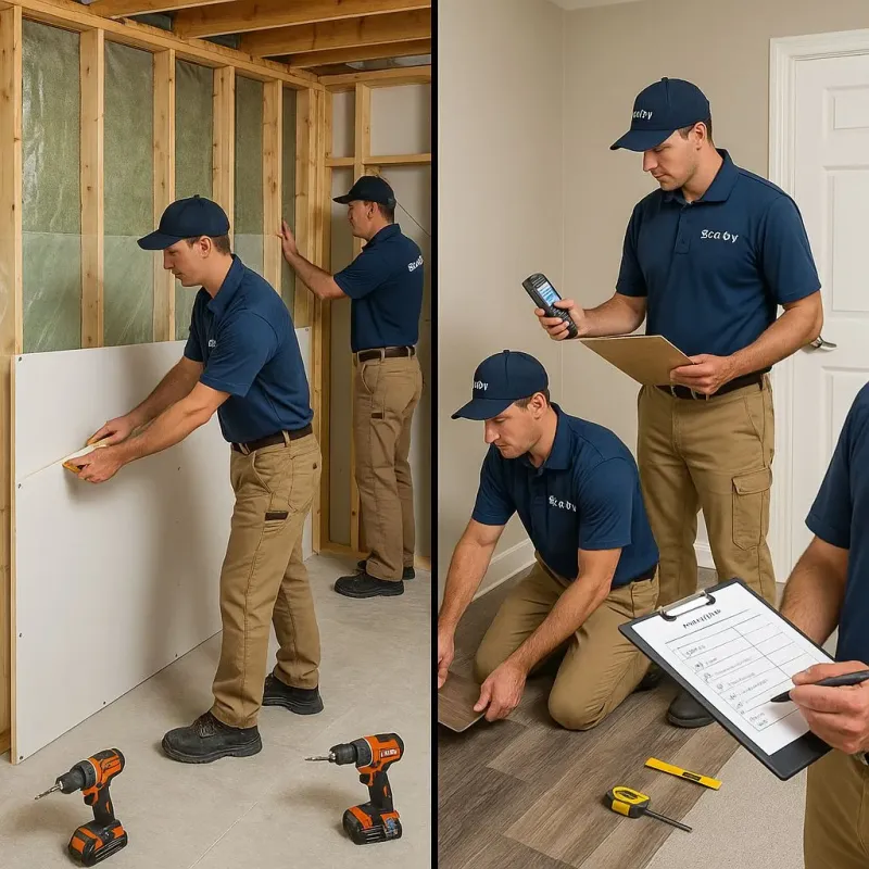 Repairs and Reconstruction process in North Saint Paul, MN